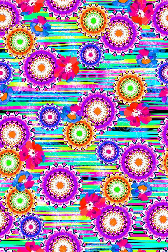 彩色印花华亿平台图片