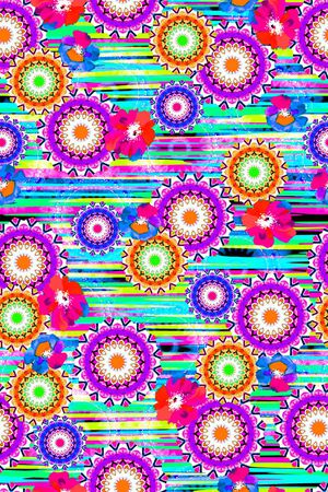 彩色印花华亿平台图片