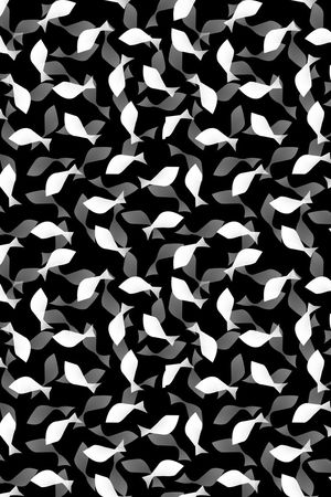 抽象男装图案印花华亿平台图片