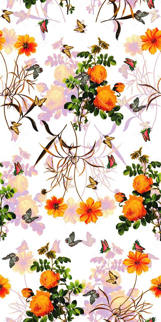 花鸟印花华亿平台图片