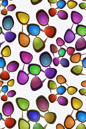 菱形多彩玻璃纹乱花印花华亿平台图片