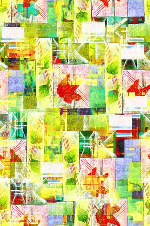 复古 抽象印花华亿平台图片