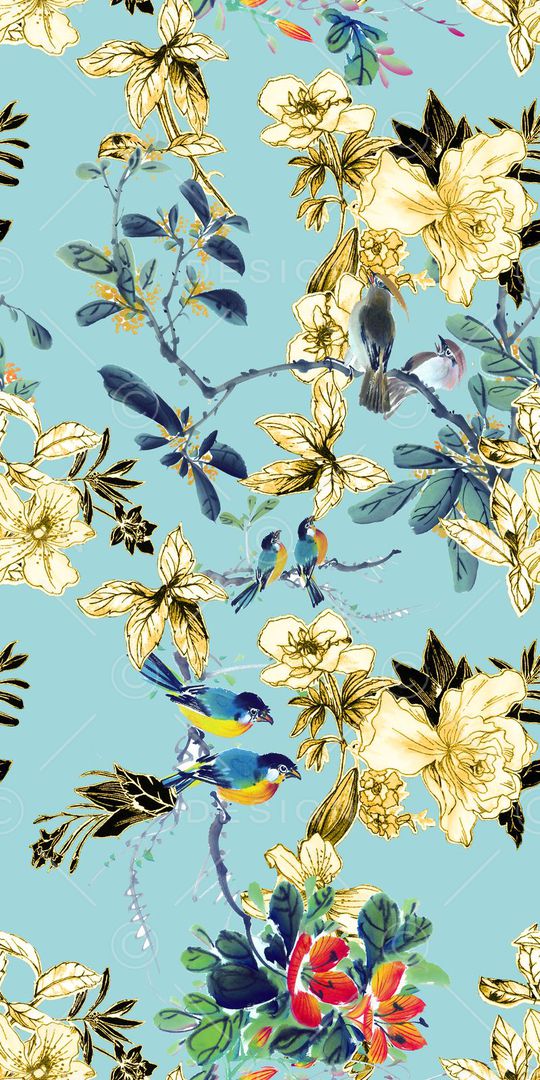 MAX-中国风印花华亿平台图片