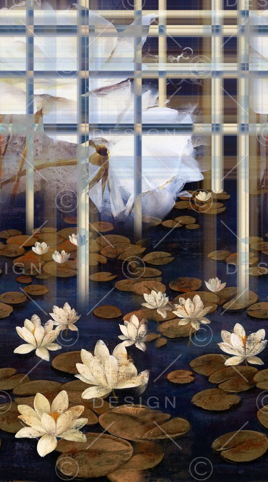 藏青印花华亿平台图片