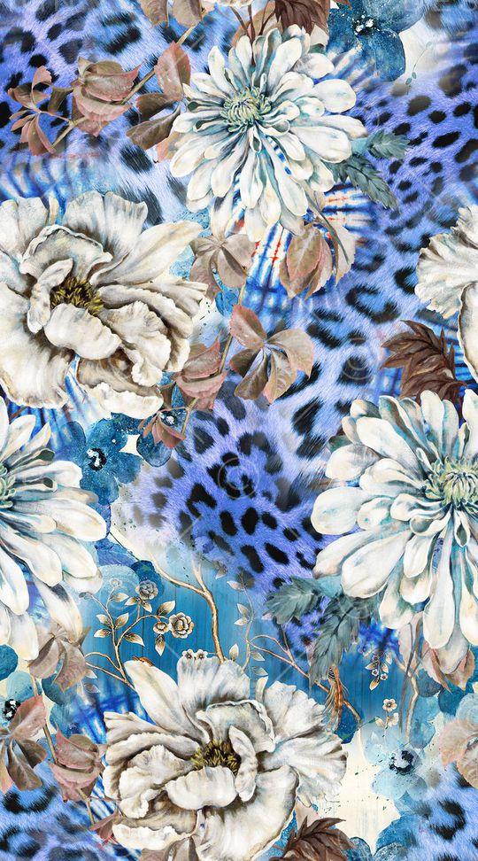 豹纹印花华亿平台图片