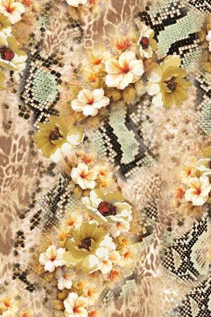 蛇纹印花华亿平台图片