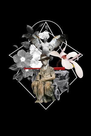 潮流时尚印花华亿平台图片