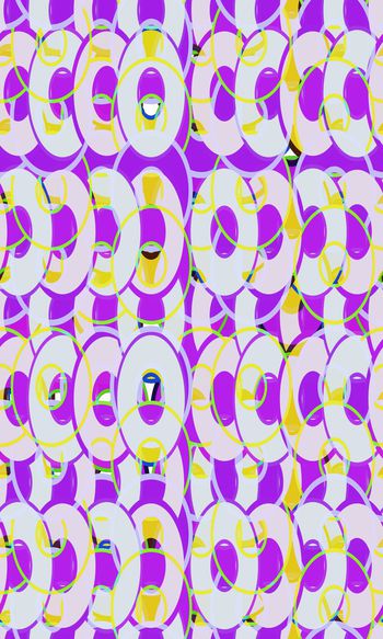 559782-动感大圆点运动风格裤装印花