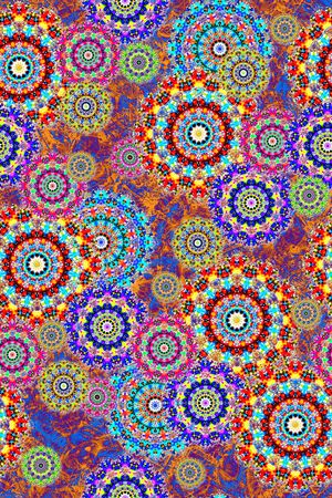 万花筒印花华亿平台图片