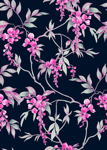 559832-素雅花枝花卉