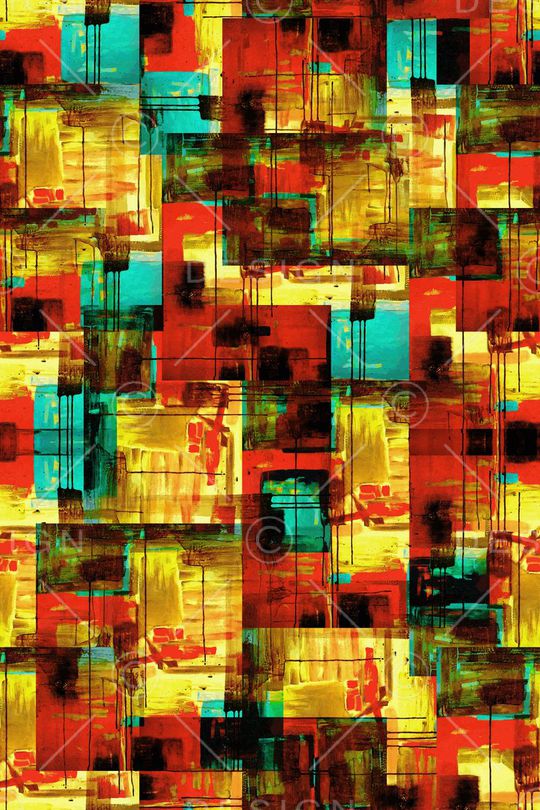 复古 抽象印花华亿平台图片