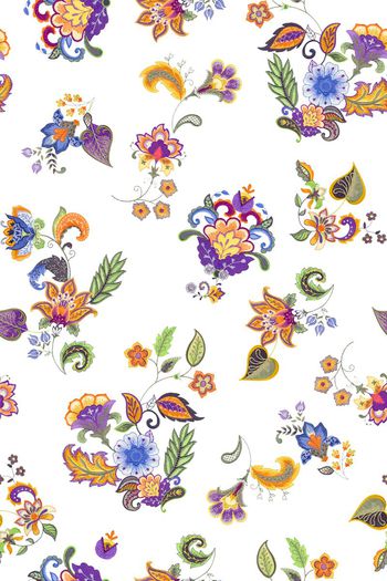 559855-手绘 时尚 欧美  素雅 女装衬衫