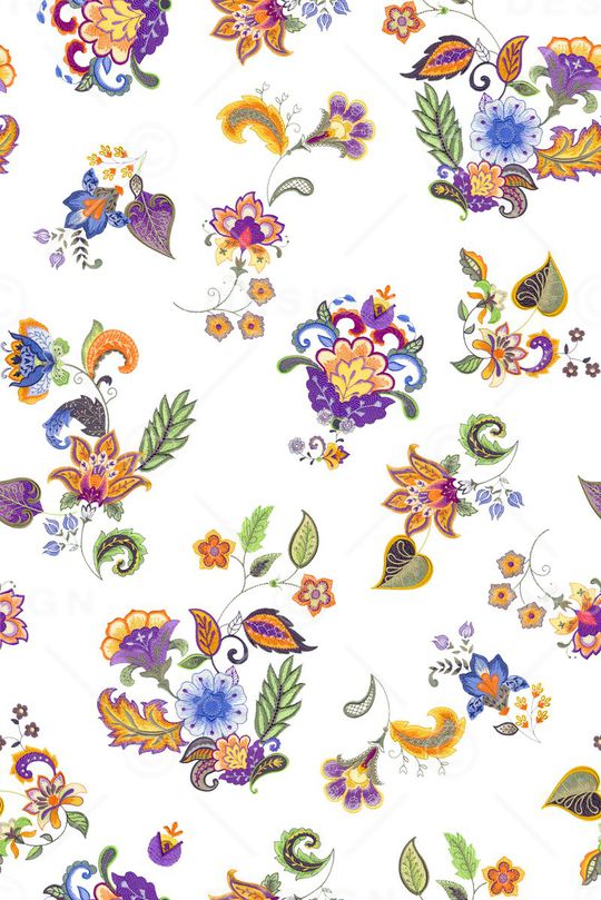 手绘印花华亿平台图片