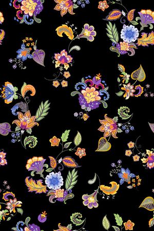 手绘印花华亿平台图片