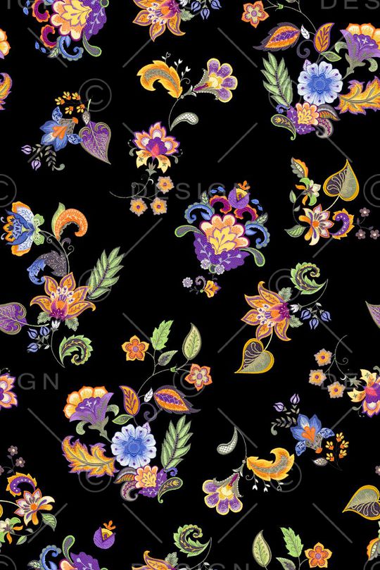 手绘印花华亿平台图片