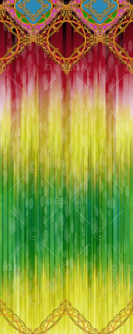 抽象炫彩印花华亿平台图片