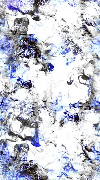 559895-抽象 满版 水墨烟雾 线条肌理 花