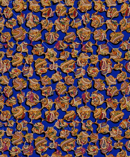 抽象印花华亿平台图片