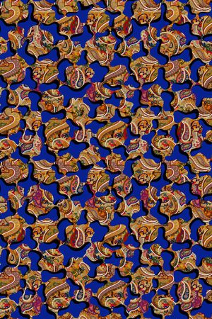 抽象印花华亿平台图片