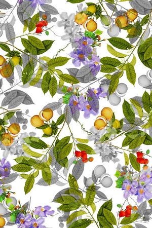 抽象印花华亿平台图片