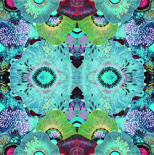 五彩缤纷印花华亿平台图片