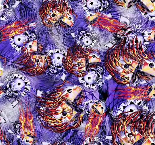 抽象印花华亿平台图片