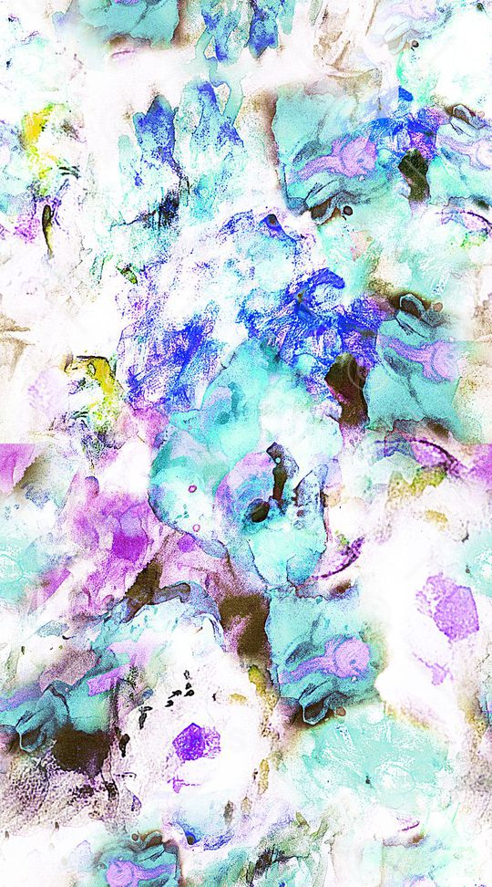 抽象 水墨印花华亿平台图片