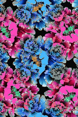 抽象印花华亿平台图片