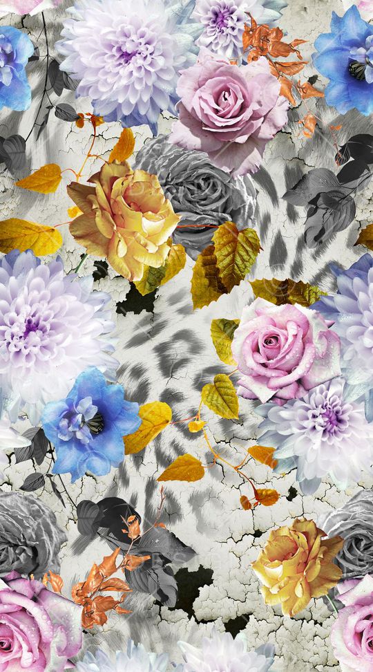 豹纹印花华亿平台图片