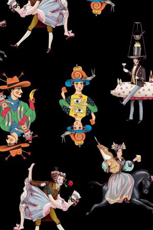 时尚印花华亿平台图片