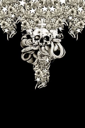 抽象印花华亿平台图片