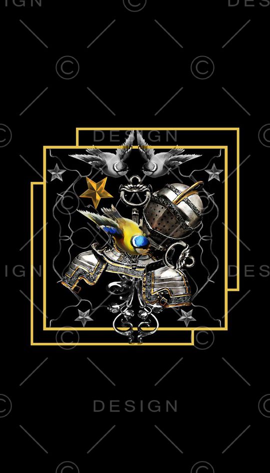 潮流时尚印花华亿平台图片