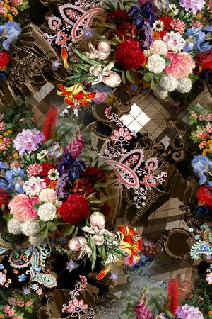 时尚印花华亿平台图片