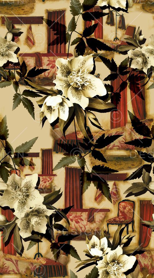 欧式印花华亿平台图片