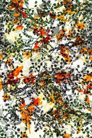 复古印花华亿平台图片