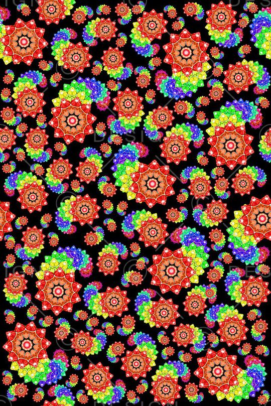 抽象印花华亿平台图片