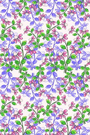 植物花卉印花华亿平台图片