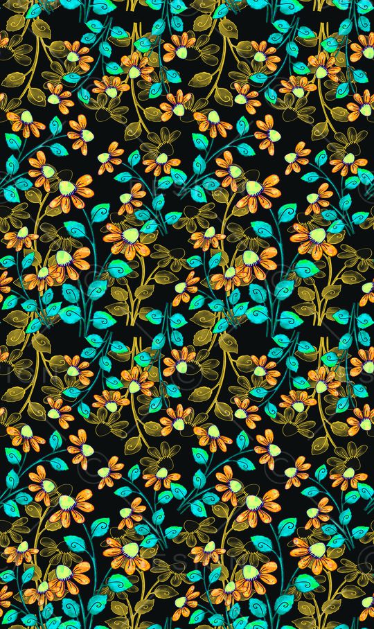 植物花卉印花华亿平台图片