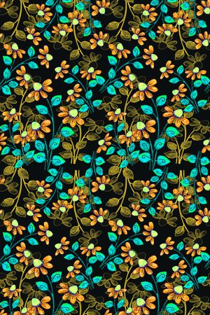 植物花卉印花华亿平台图片