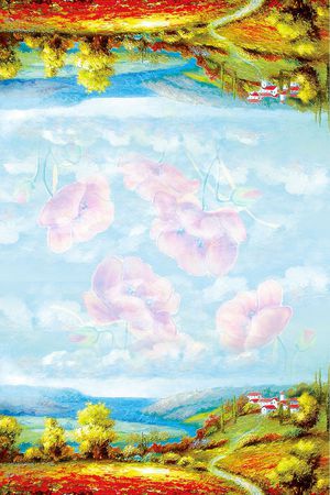 半身裙印花华亿平台图片