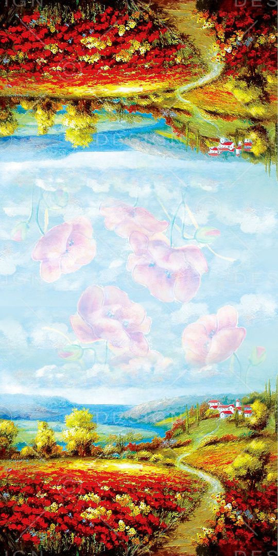 半身裙印花华亿平台图片