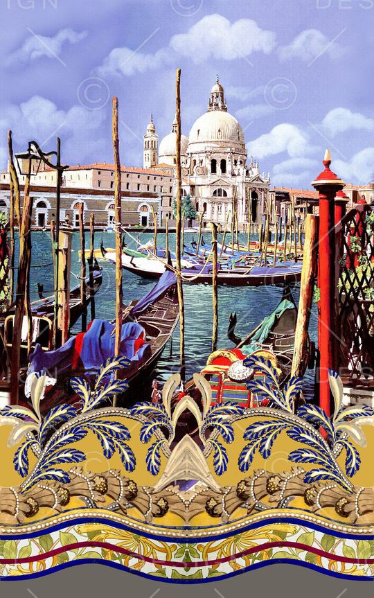 欧式印花华亿平台图片