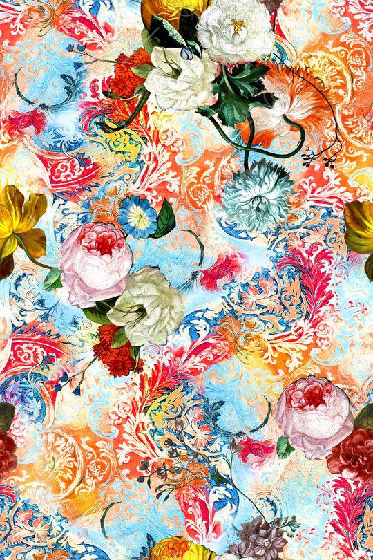 时尚印花华亿平台图片