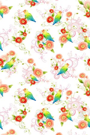 花朵印花华亿平台图片