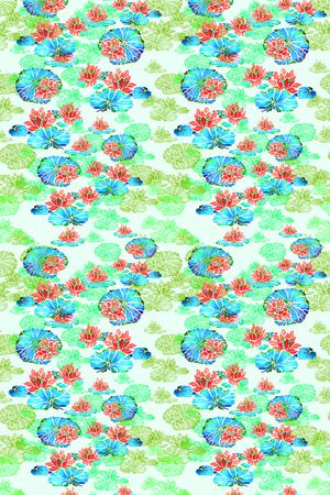 植物花卉印花华亿平台图片