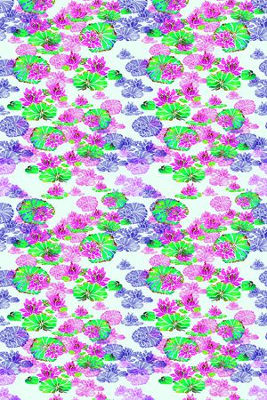 植物花卉印花华亿平台图片