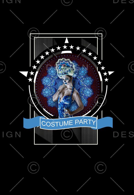 潮流时尚印花华亿平台图片