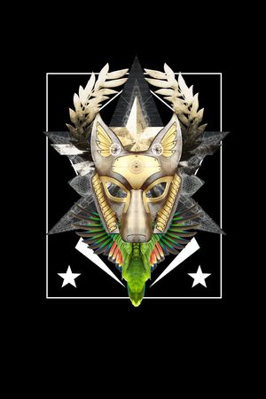 潮流时尚印花华亿平台图片