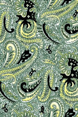 手绘大牌欧式变形虫火腿纹印花华亿平台图片