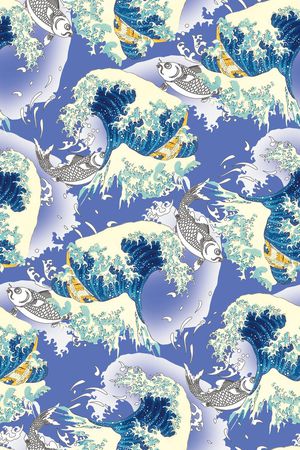 中国风印花华亿平台图片